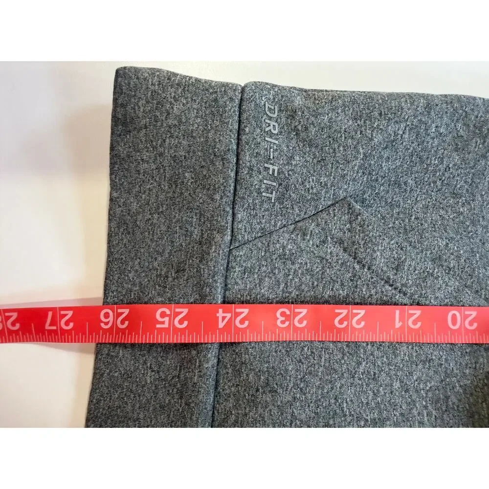 Nike Dri-Fit Short Sleeve Hoodies Gray Size S